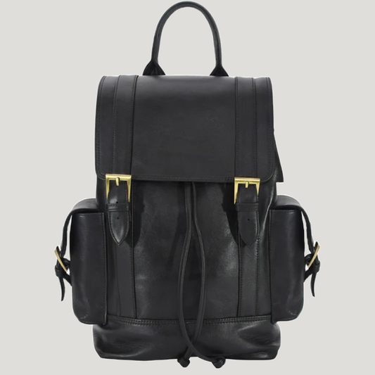 Elzoro Black Manhattan Backpack