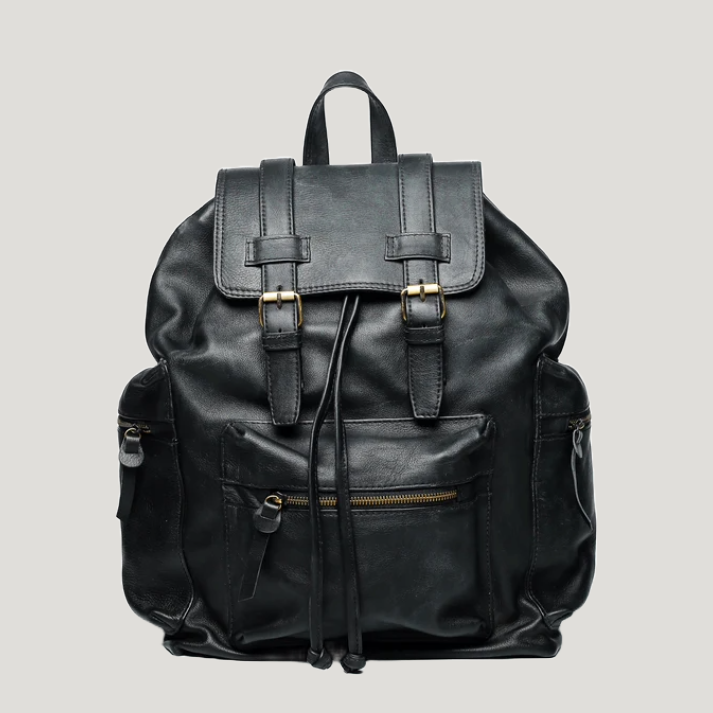 Elzoro Black Traveller Backpack