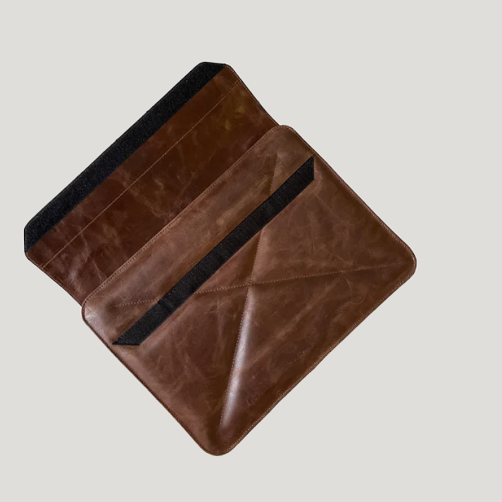 Elzoro Crazy Brown Executive Laptop Sleeve