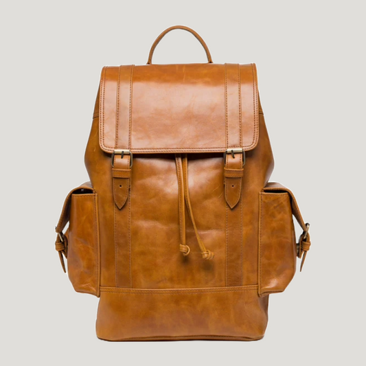 Elzoro Rust Manhattan Backpack