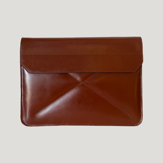 Elzoro Tan Executive Laptop Sleeve