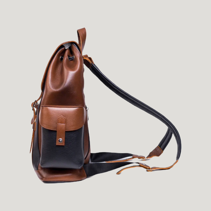 Elzoro Urban Vintage Leather Backpack