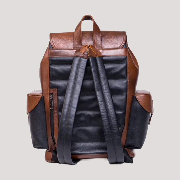 Elzoro Urban Vintage Leather Backpack