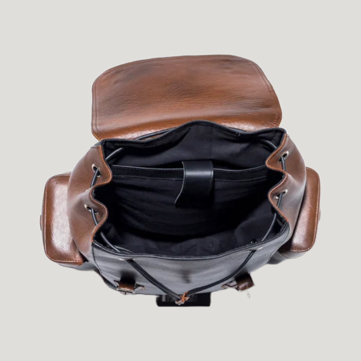 Elzoro Urban Vintage Leather Backpack