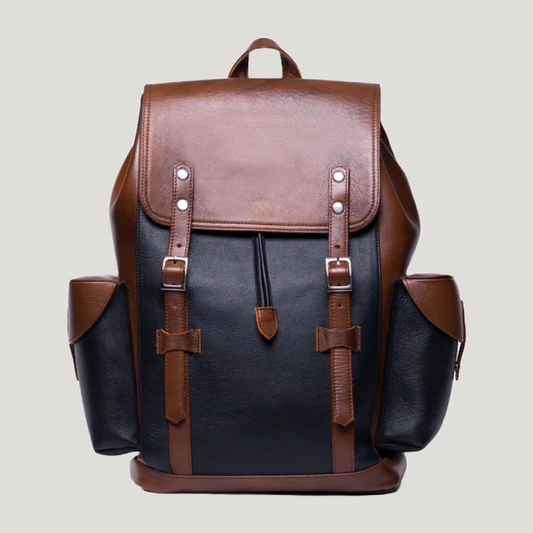 Elzoro Urban Vintage Leather Backpack